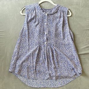 ✨ kate spade floral sleeveless top